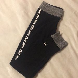VS pink leggings